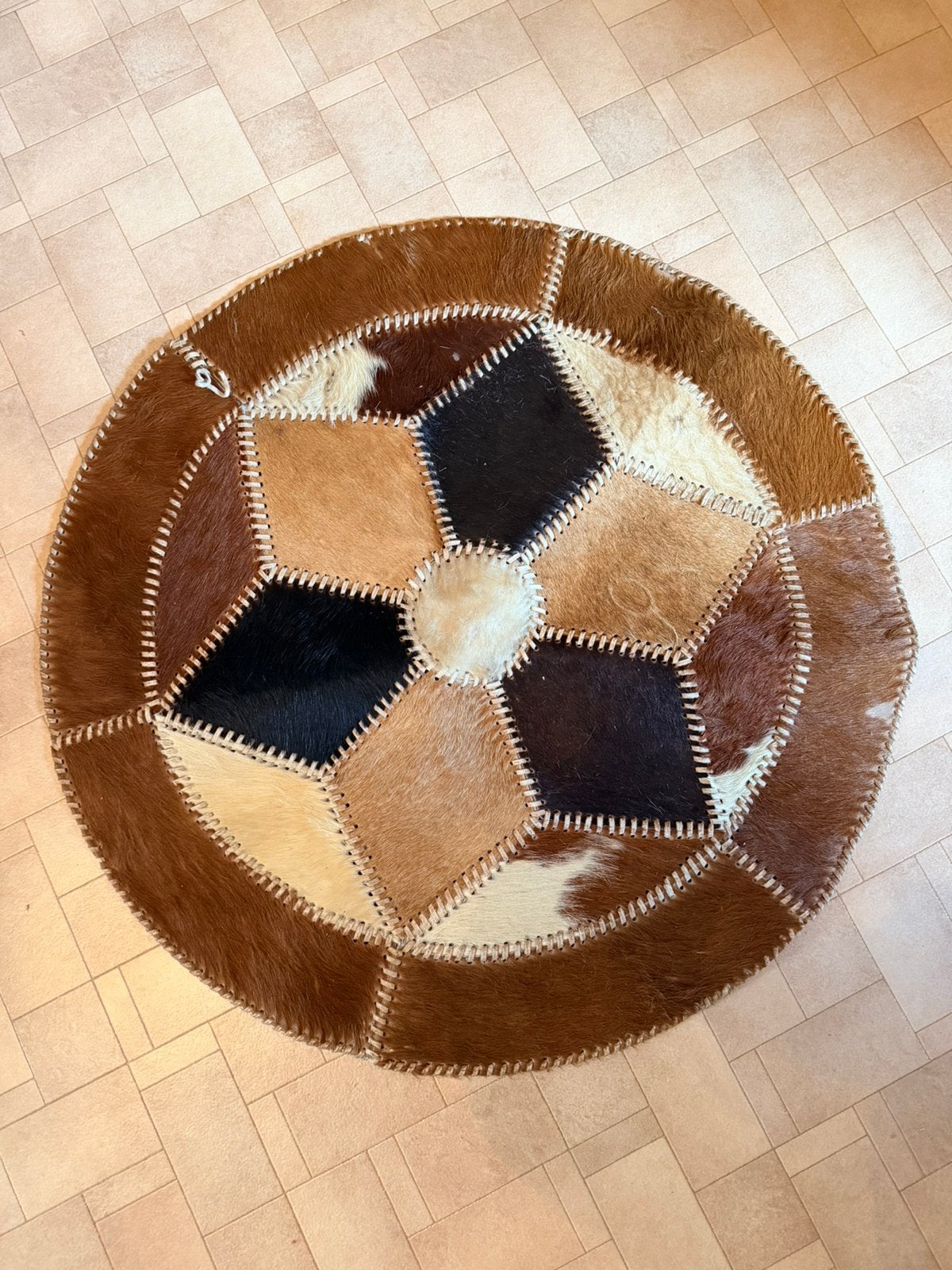 Tapis rond, Enlèvement, Comme neuf, Rond