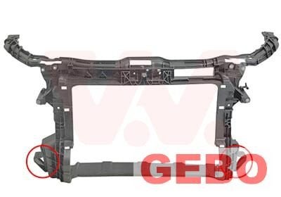 Audi A1 voorfront 2010 t/m 2014 8X0 805 594 B, -, Voor, -, Nieuw