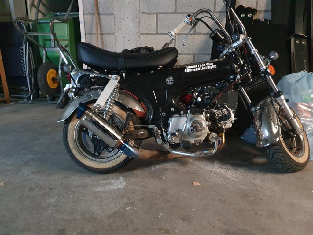 Lowrider Dax 50 cc, Vélos & Vélomoteurs, Cyclomoteurs | Marques Autre, Comme neuf, Enlèvement