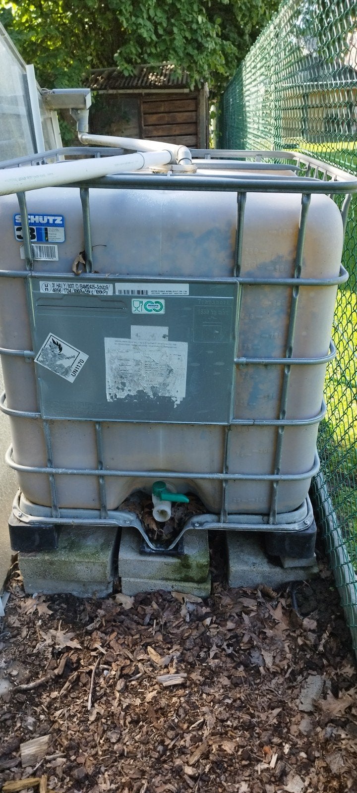 IBC waterton met kraan, Tuin en Terras, Ophalen, Gebruikt