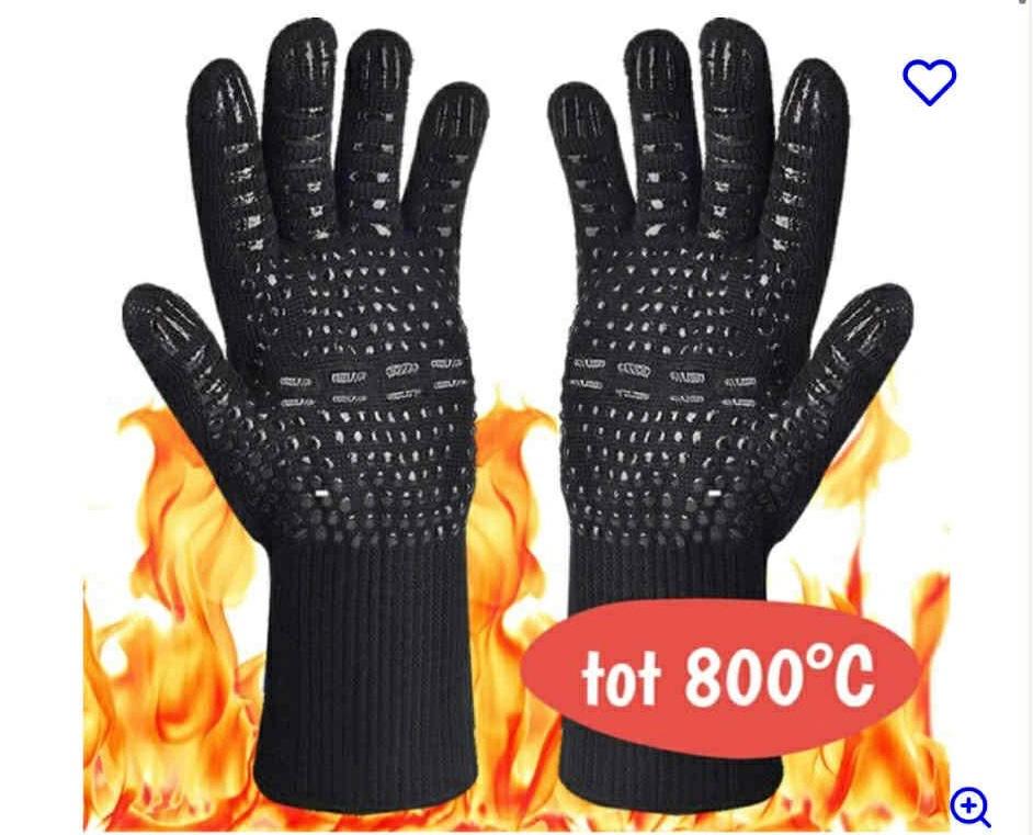 Brandhout , handschoenen vuurdeken 80cm, Ophalen