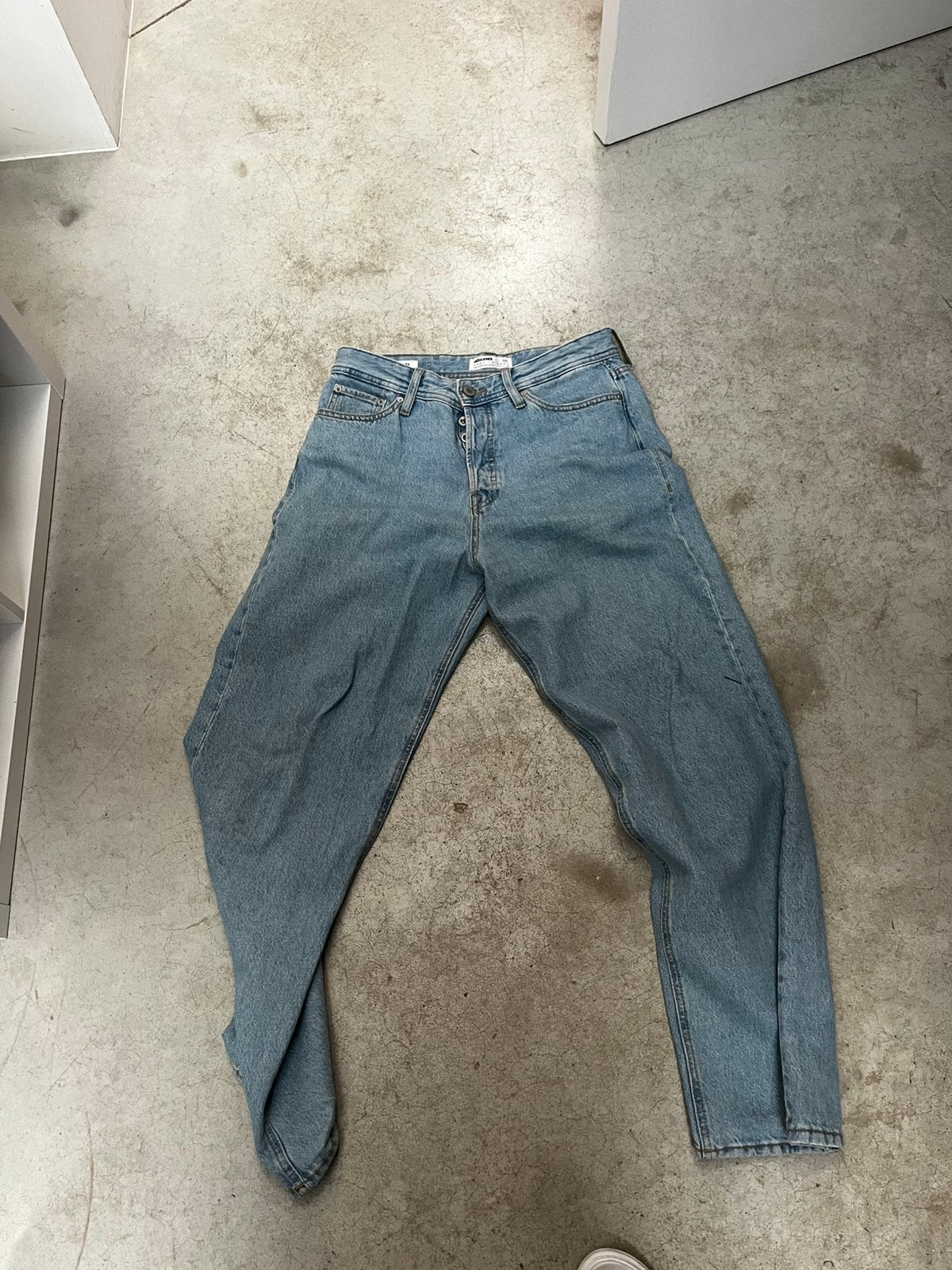 Jack & Jones baggy Alex maat w30L32, Kleding | Heren, Ophalen of Verzenden, Zo goed als nieuw, Blauw, W32 (confectie 46) of kleiner