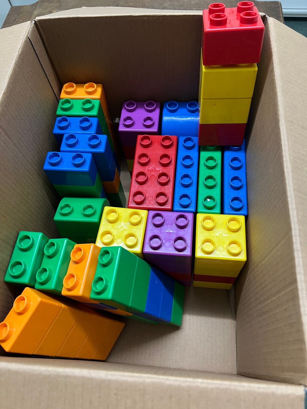 Duplo blokken, Kinderen en Baby's, Speelgoed | Bouwstenen, Ophalen, Zo goed als nieuw