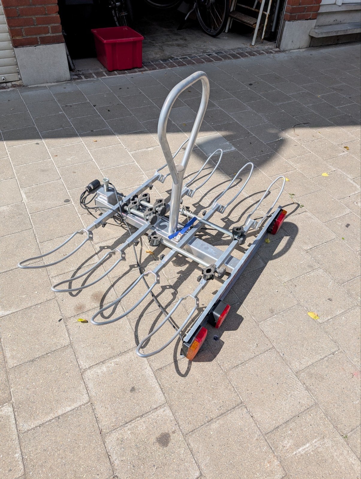 Fietsendrager voor 4 fietsen, Fietsen en Brommers, Ophalen, Gebruikt