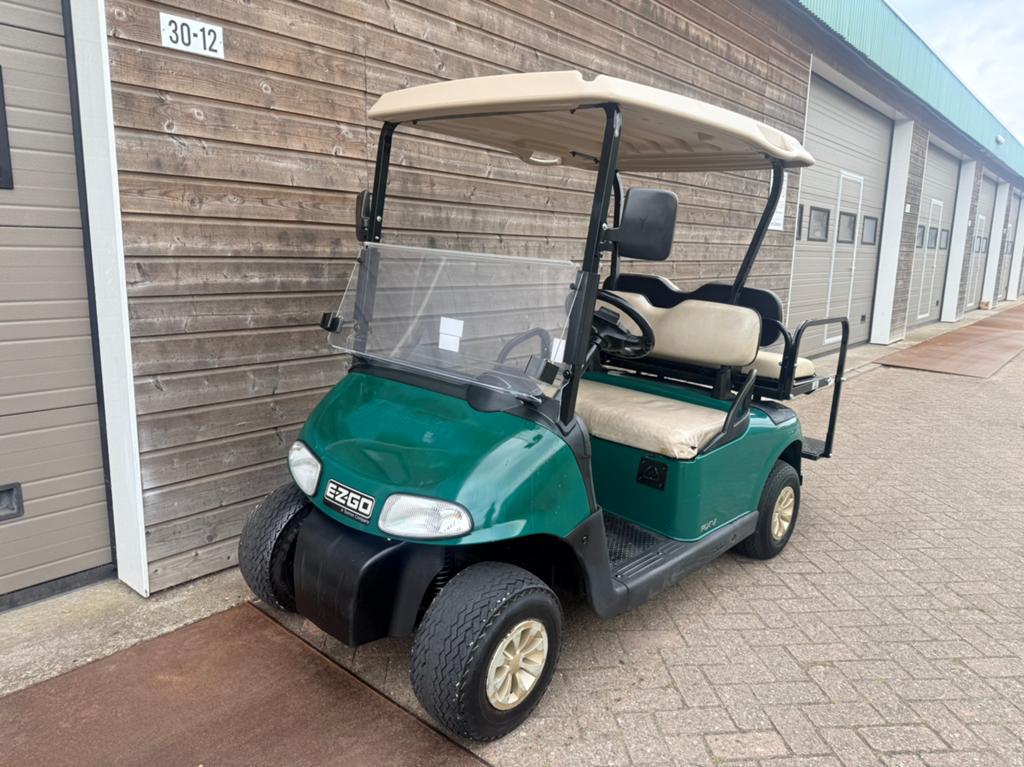GOLFKAR GOLFCAR EZGO RXV FLIP FLOP BANK VERLICHTING, Sport en Fitness, Golf, Ophalen, Zo goed als nieuw, Set