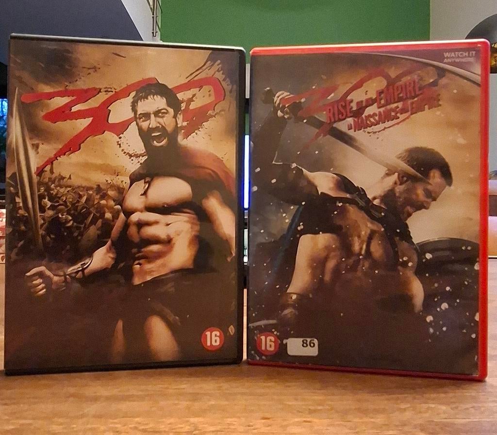 300 & 300 Rise of an Empire (dvd), Vanaf 16 jaar, Ophalen, Gebruikt, Actie