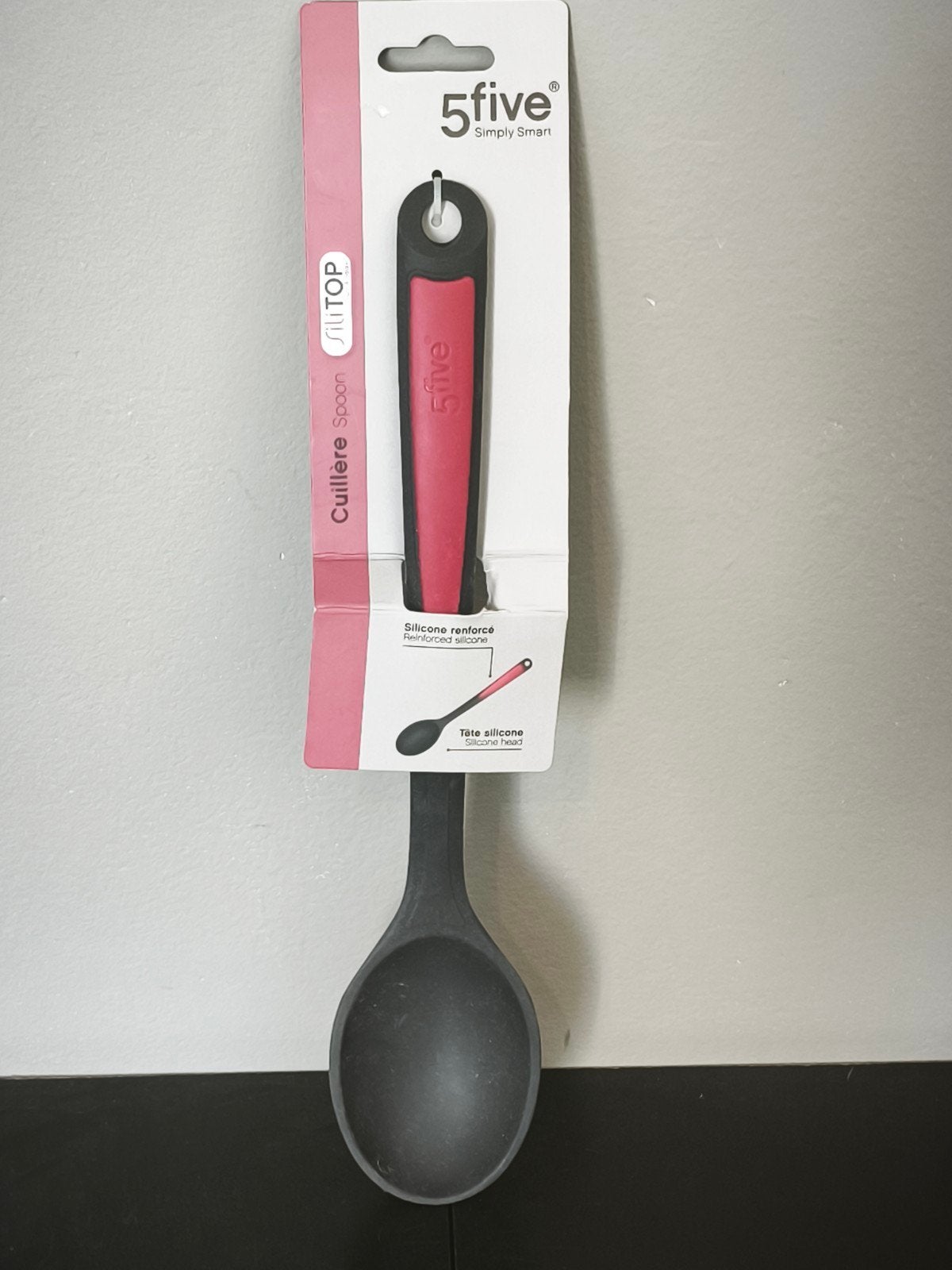 cuillère de cuisine en silicone renforcé, Enlèvement ou Envoi, Autres marques, Autres matériaux, Cuillère à soupe