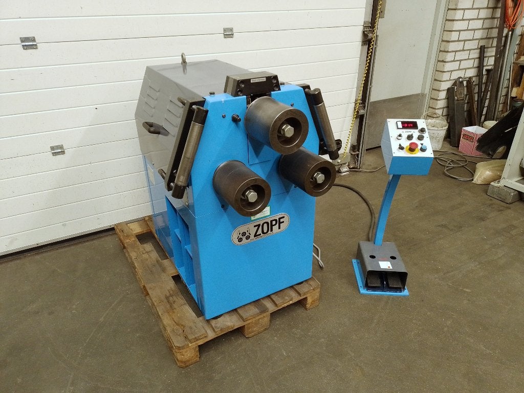 Zopf ZB70/2HI, profielwals, profielbuigmachine, plooimachine, Doe-het-zelf en Bouw, Ophalen of Verzenden