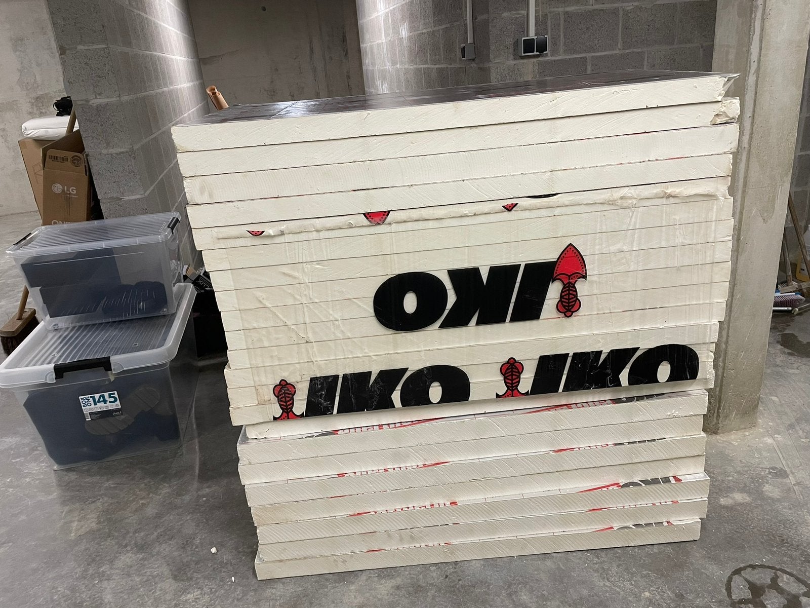 IKO PIR isolatie 8cm dik, Doe-het-zelf en Bouw, Ophalen, Zo goed als nieuw, Vloerisolatie