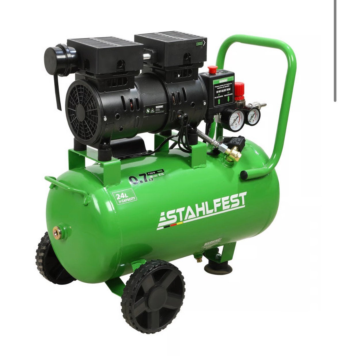Stahlfest compressor, Ophalen, 6 tot 10 bar, Nieuw, Minder dan 200 liter/min