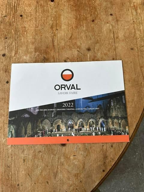 calendrier Orval trappiste 2022, Enlèvement ou Envoi, Neuf, Autres types, Autres marques