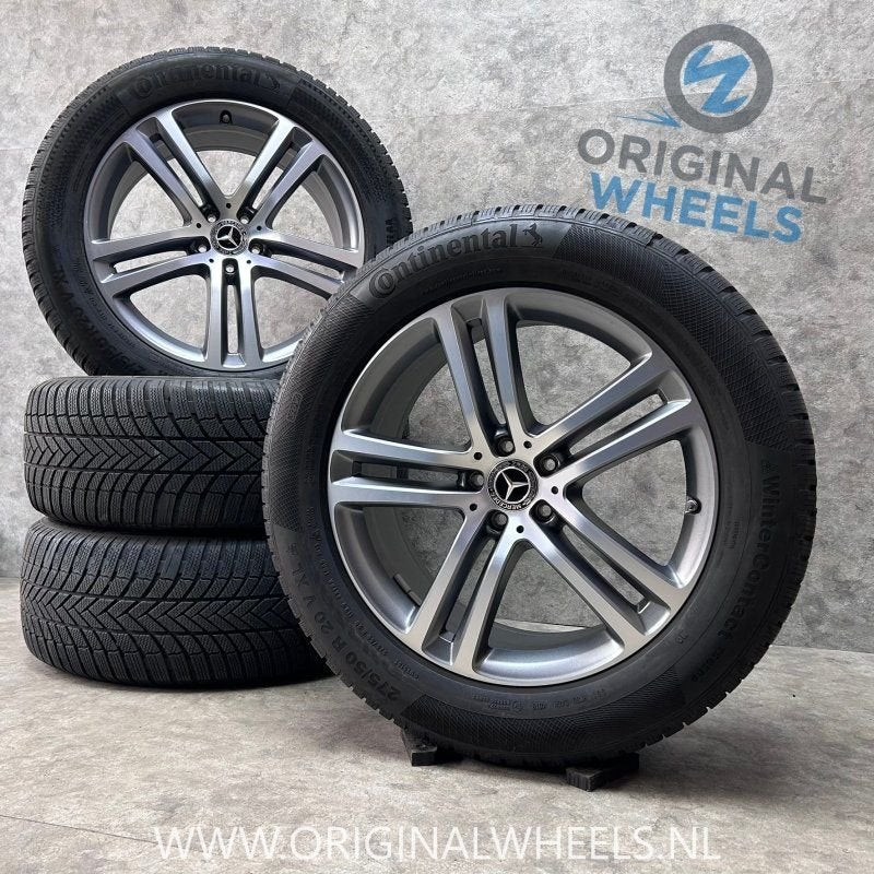 20 inch originele velgen + winterbanden Mercedes GLE A167401, Gebruikt, -, 275 mm, -