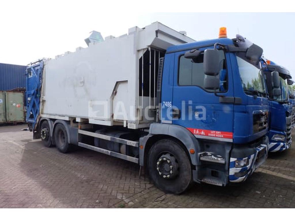 REF:7486 - Camion poubelle MAN TGM (2011-268.805 km), Autos, Achat, Entreprise, Autres carburants, MAN