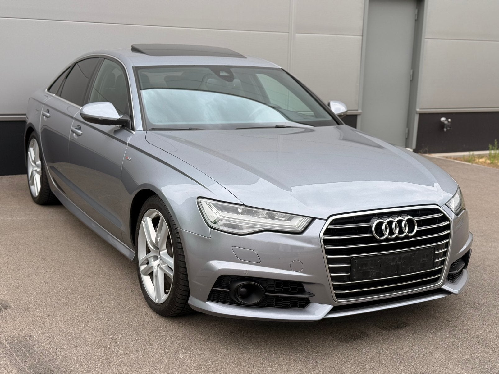 Audi A6 3.0TDI Quattro 3x S-Line Facelift Full Optie 272pk, Autos, Achat, Entretenue par le concessionnaire, Noir, 6 cylindres