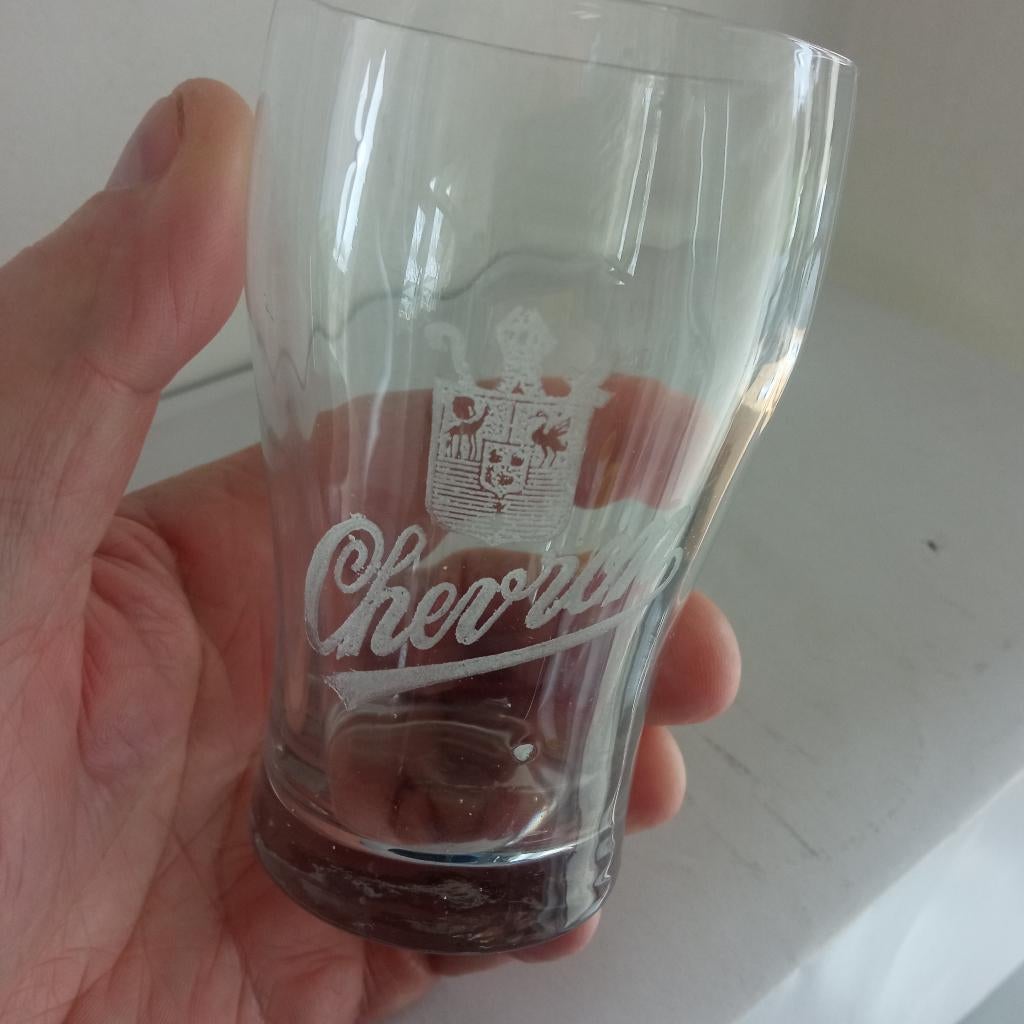 VERRE CHEVRON, Collections, Enlèvement ou Envoi, Utilisé, Autres types