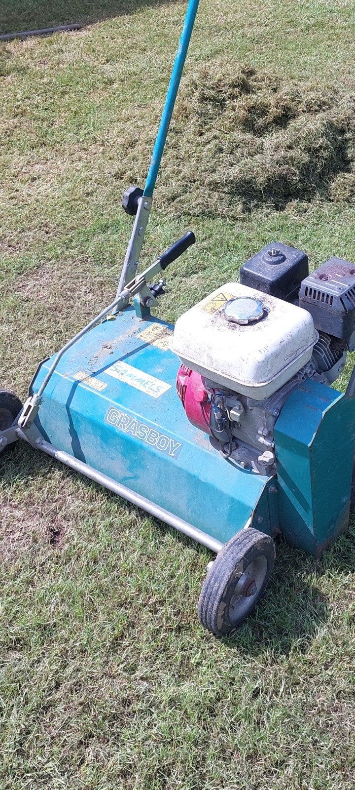 verticuteermachine grasboy, Tuin en Terras, Ophalen, Gebruikt, 50 cm of meer