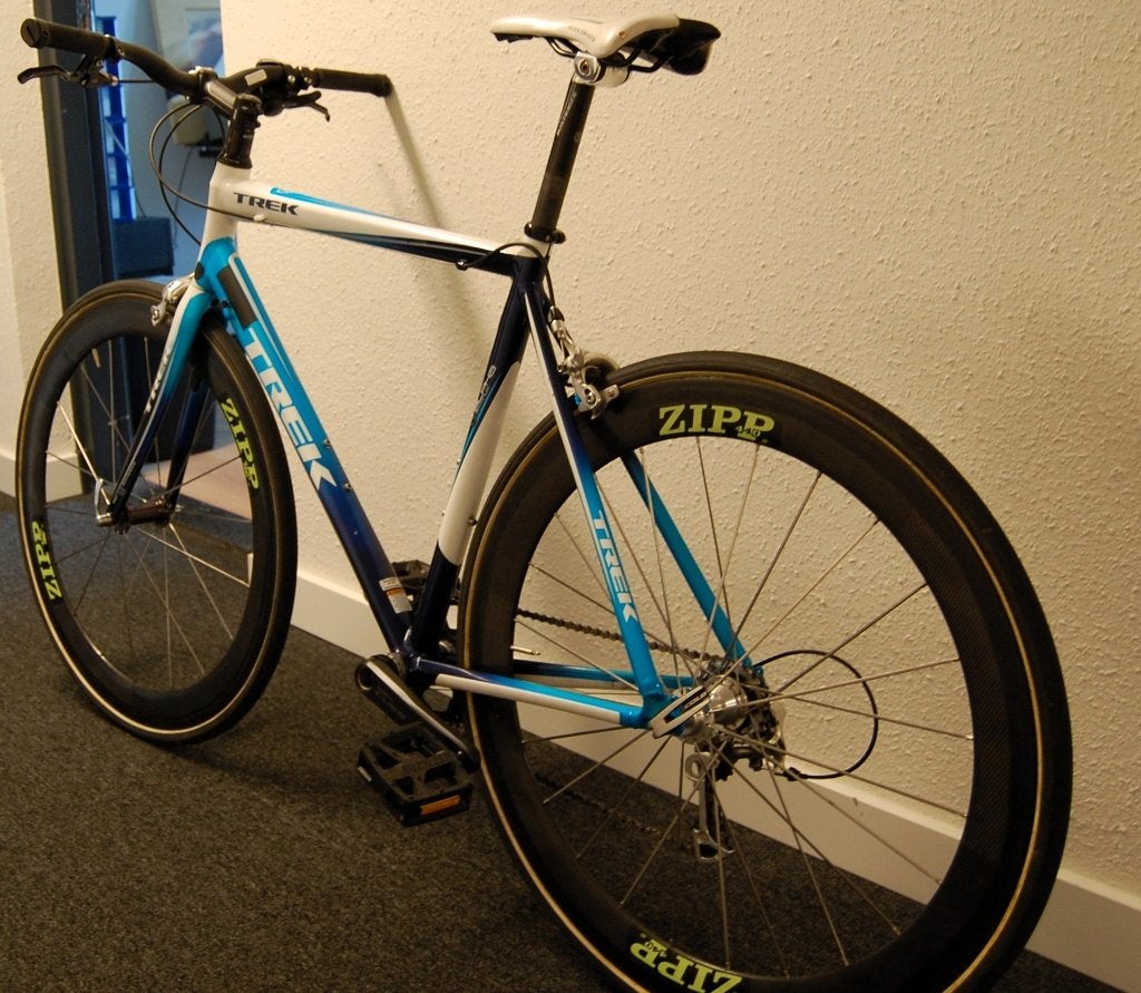 TREK stads racer, Fietsen en Brommers, Ophalen, Carbon, Velgrem, Zo goed als nieuw