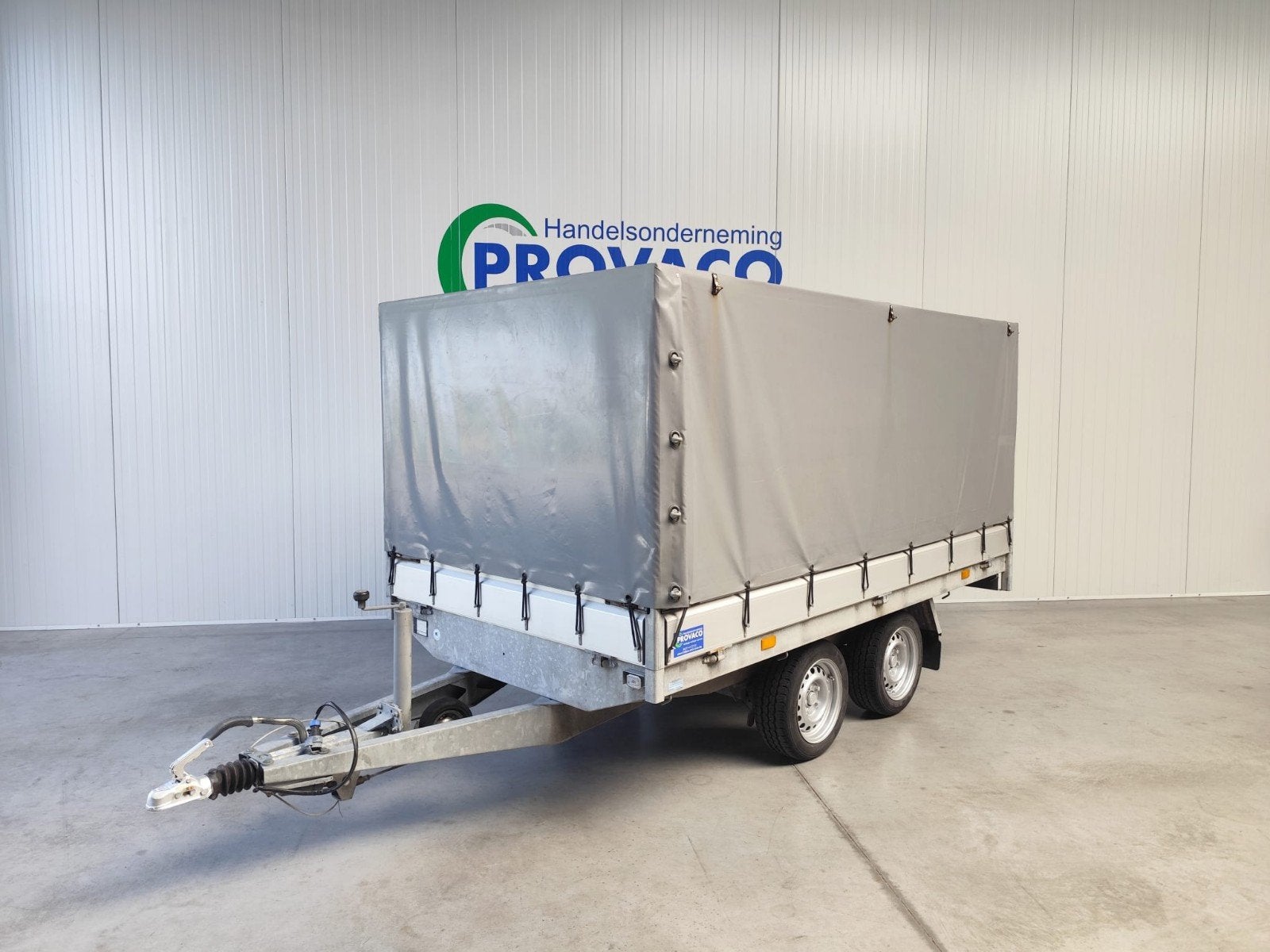 Geremde aanhangwagen MTM 2000kg• huifopbouw• perfecte staat, Auto diversen, Aanhangers en Bagagewagens, Ophalen