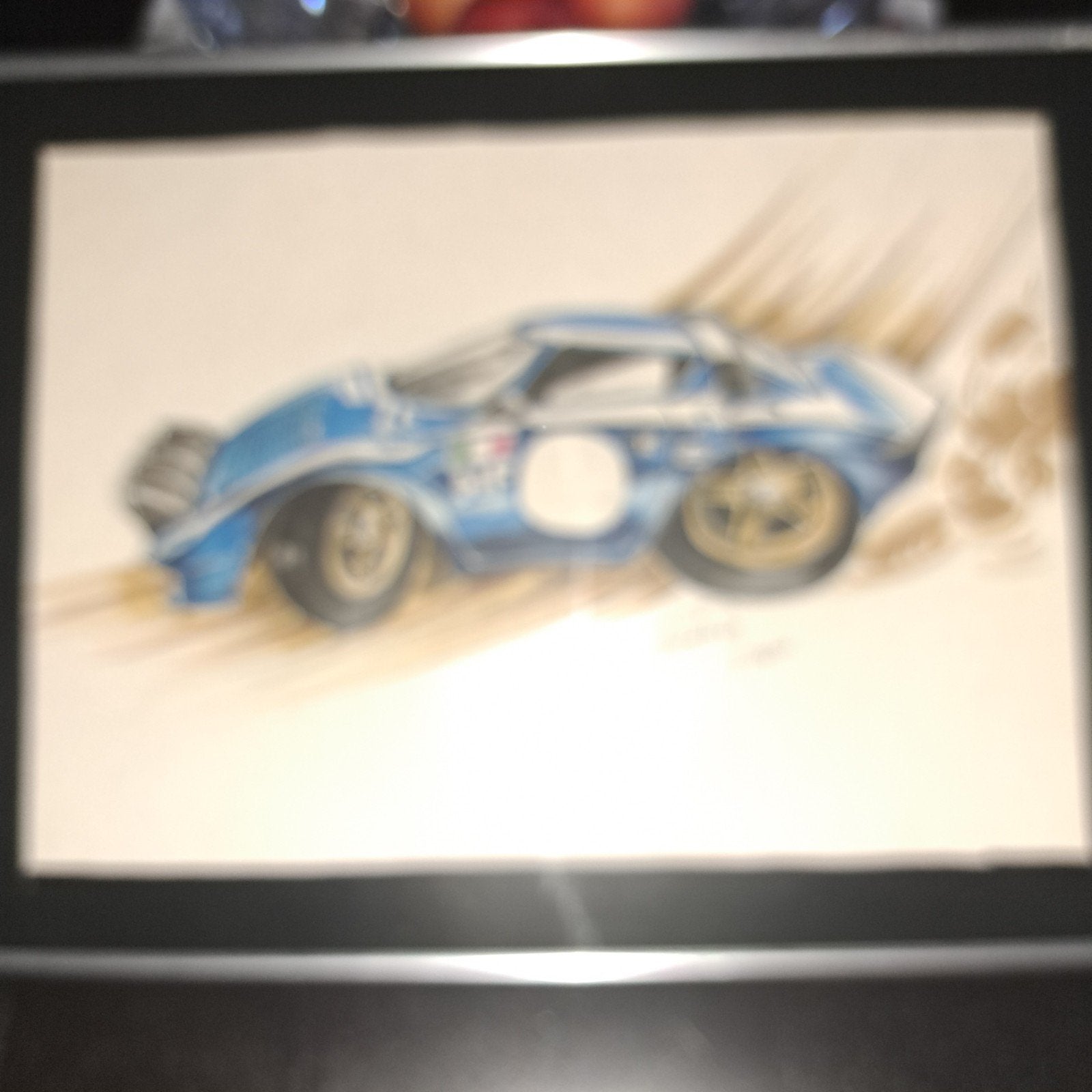 tableaux d'une lancia stratos  de nicolas cancelier, Ophalen of Verzenden