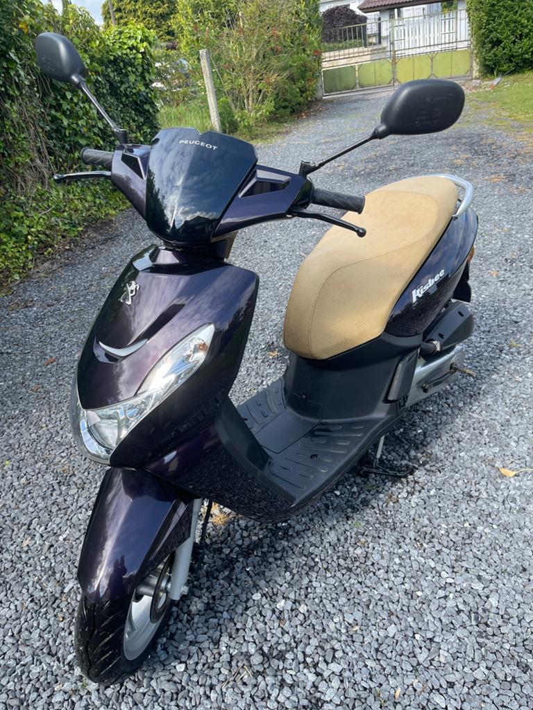 Peugeot kisbee 2018, Vélos & Vélomoteurs, Scooters | Peugeot, Autres modèles, 49 cm³, Comme neuf, Enlèvement