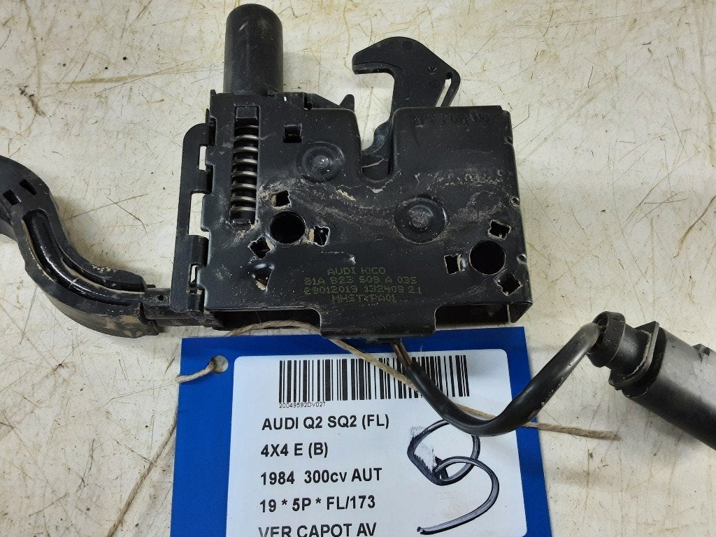 SERRURE CAPOT Audi SQ2 (01-2018/-) (81A823509A), Utilisé, Audi