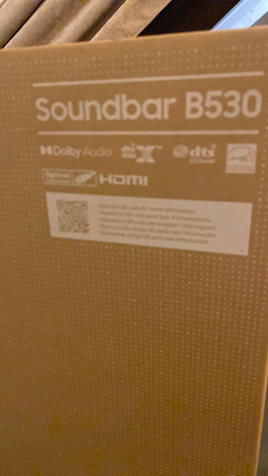 Nieuwe Samsung soundbar b530 is nog ingepakt, Enlèvement ou Envoi, Neuf