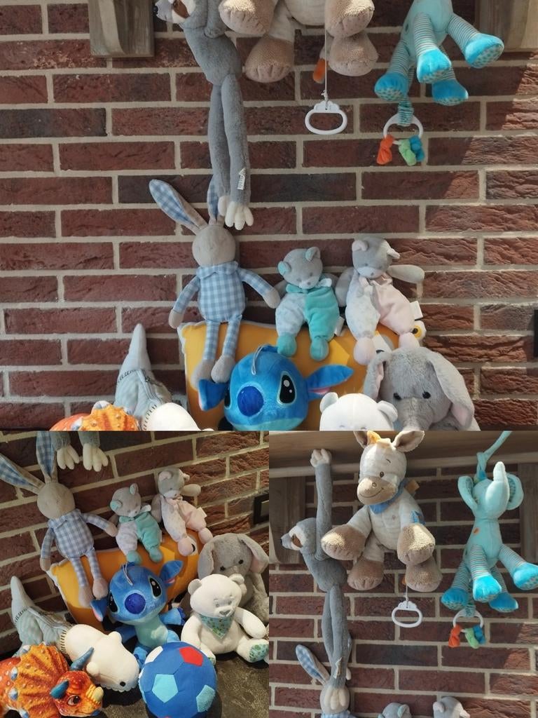 Set knuffelbeesten voor baby's, Kinderen en Baby's, Speelgoed | Knuffels en Pluche, Beer, Ophalen