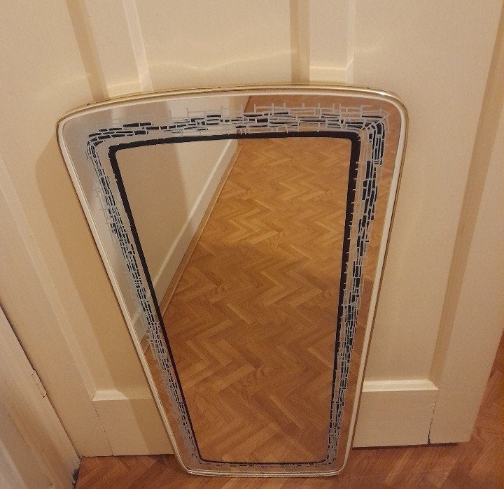 miroir vintage, Enlèvement