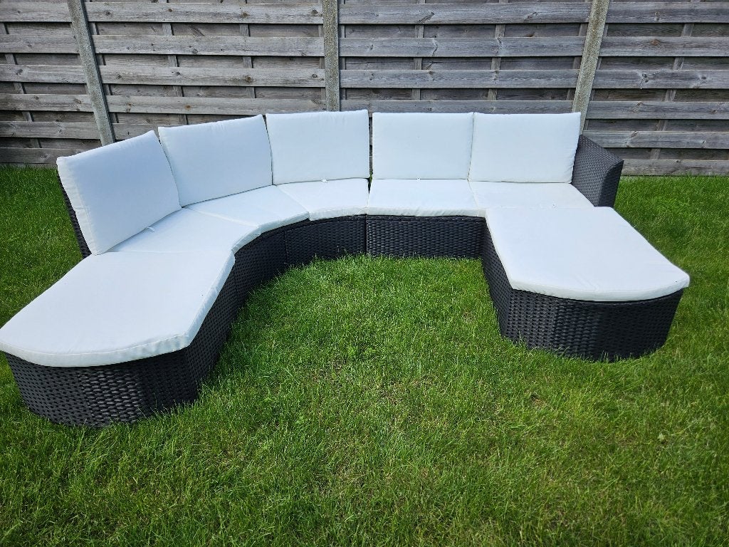 Loungeset, Tuin en Terras, Ophalen, Zo goed als nieuw, 6 zitplaatsen, Loungeset