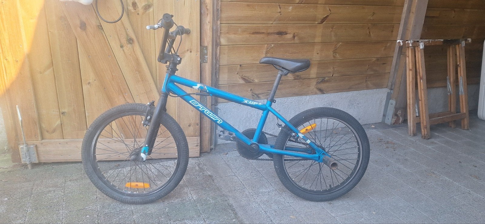 Vélo acrobatique BTWIN X up+, bleu, 20 pouces, Enlèvement