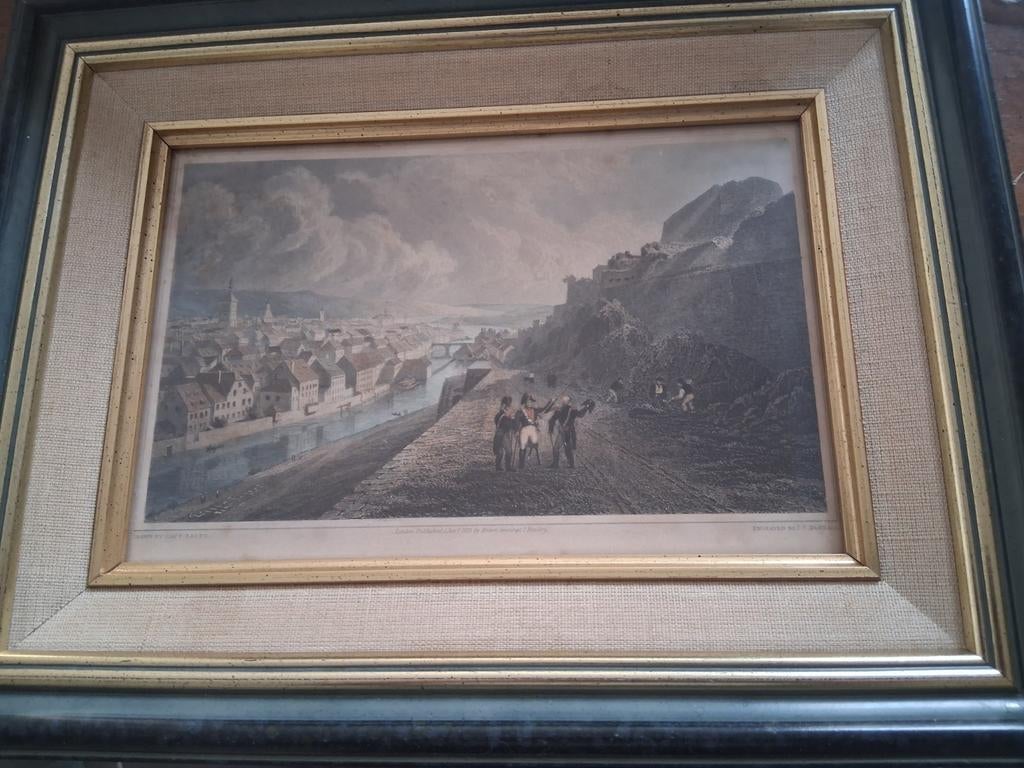 Petite gravure ancienne, Antiquités & Art, Art | Peinture | Classique, Enlèvement ou Envoi