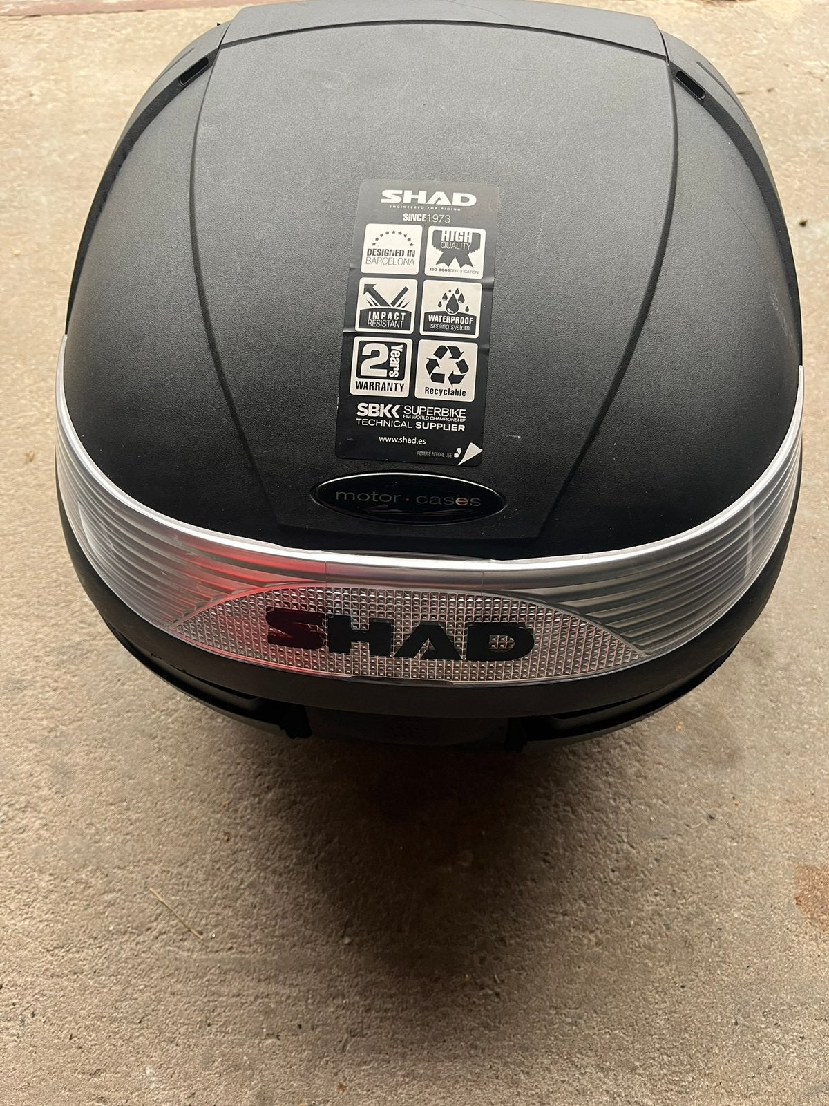 SHAD 29L SH29 topkoffer topcase compleet z.g.a.n., Motoren, Ophalen of Verzenden, Zo goed als nieuw