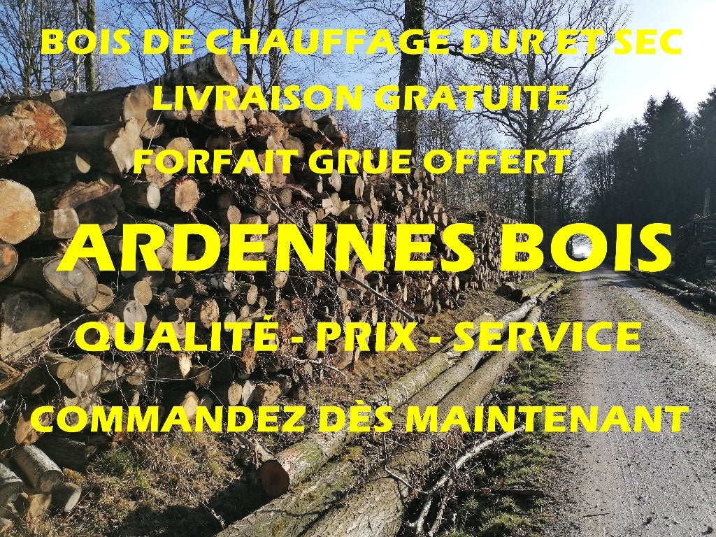 Bois de chauffage en longueur de 4 mètres - Autres longueurs, Envoi, Hêtre
