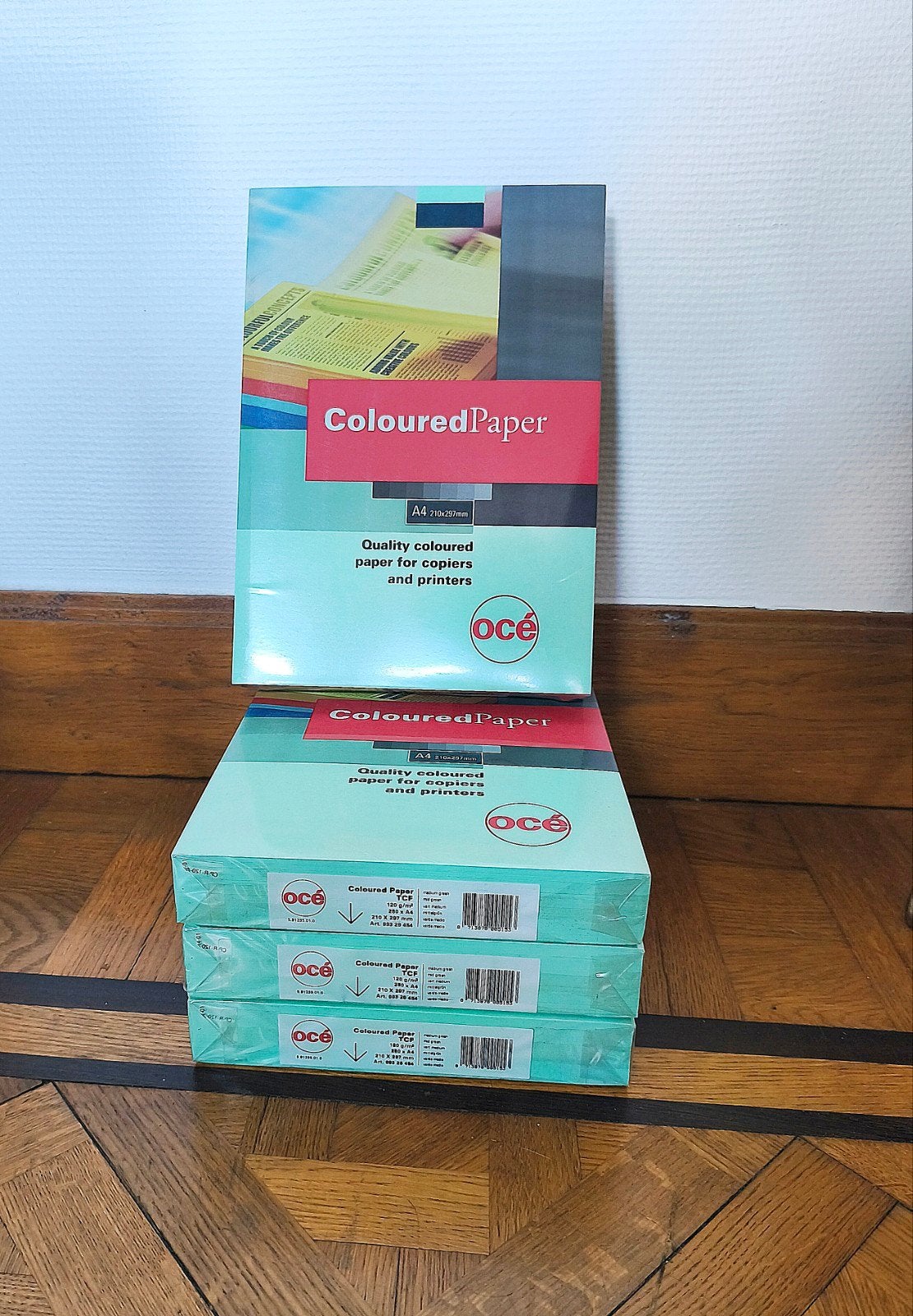 4 x Premium A4 papier gekleurd, Ophalen of Verzenden, Nieuw