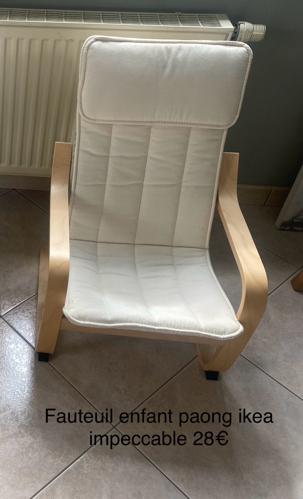 Ikea siege enfants paong, Enlèvement, Comme neuf