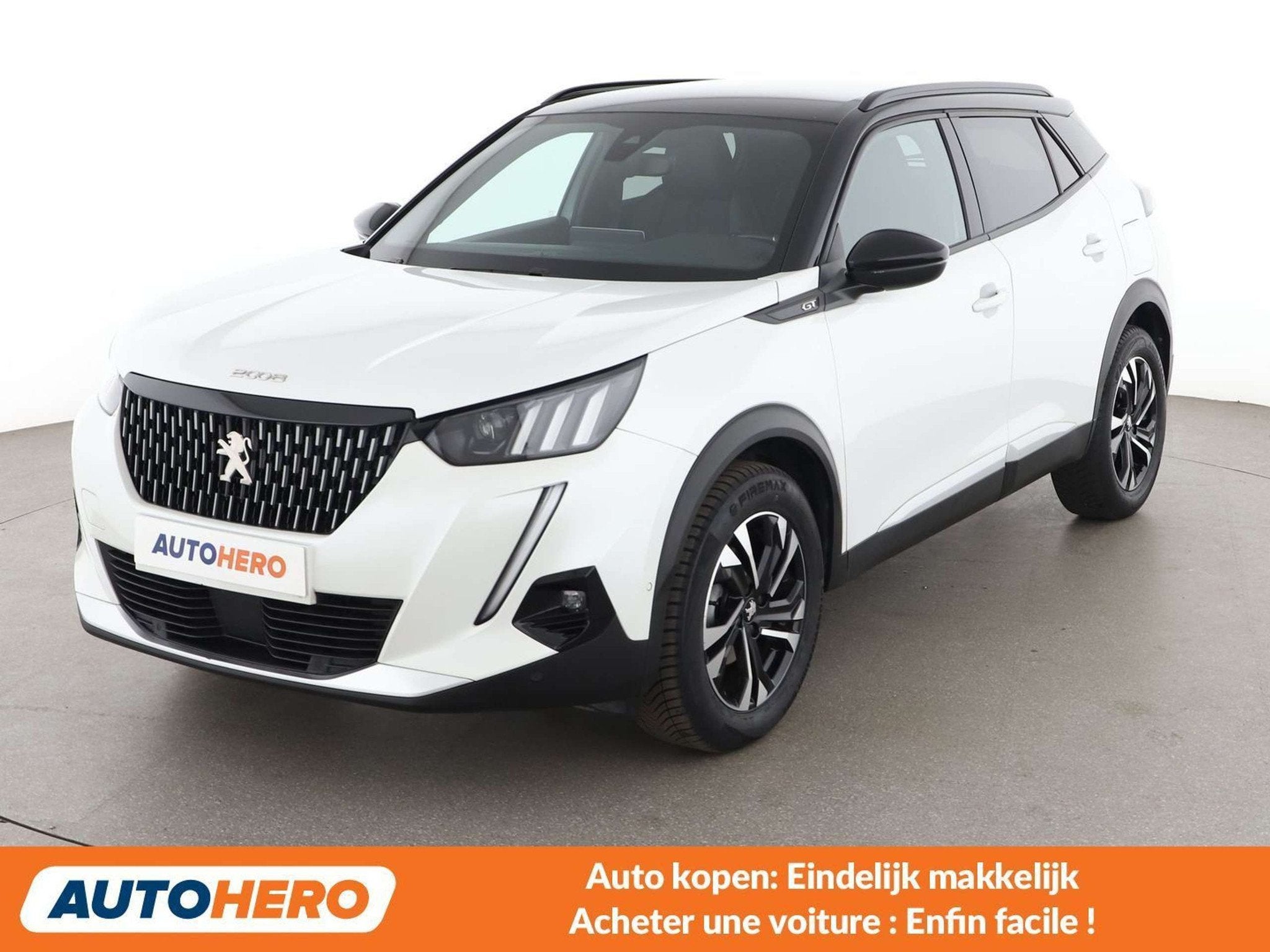 Peugeot 2008 1.2 PureTech GT (bj 2021, automaat), Auto's, 1199 cc, Overige brandstoffen, Wit, 96 kW