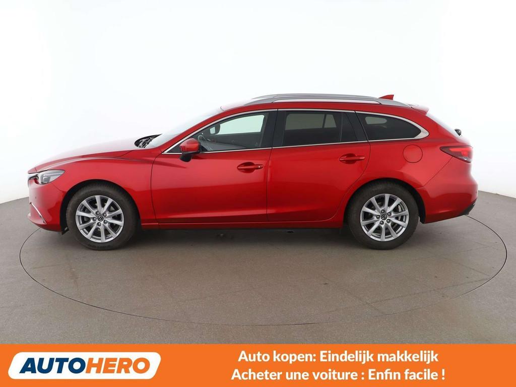 Mazda 6 2.0 Attraction (année de construction 2017), Autos, Mazda, Rouge, 145 ch, Achat, Boîte manuelle