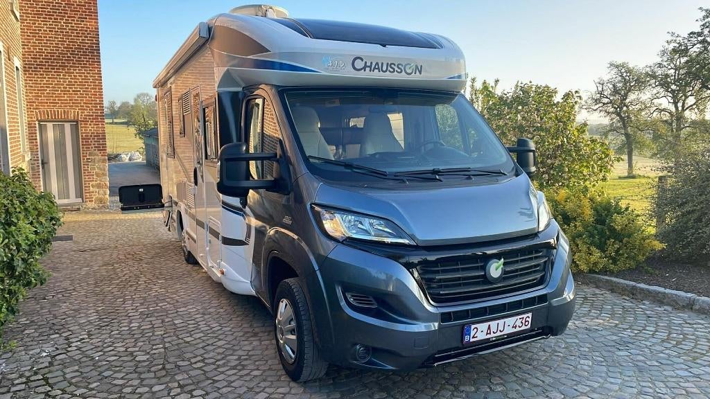 Camping car Chausson 718 EB Welcome 2015, Caravanes & Camping, Camping-cars, Fiat, Boîte manuelle, Éclairage extérieur, Chausson