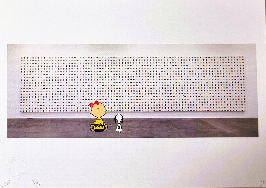 Snoopy - Charlie Brown - Death NYC - Pop art - A/P - Lim.Ed, Ophalen of Verzenden