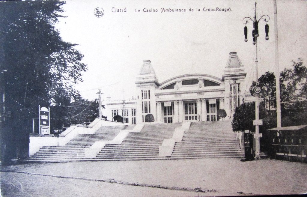 POSTKAART- GENT, HET CASINO, Verzamelen, Ophalen of Verzenden, 1940 tot 1960, Ongelopen, Oost-Vlaanderen