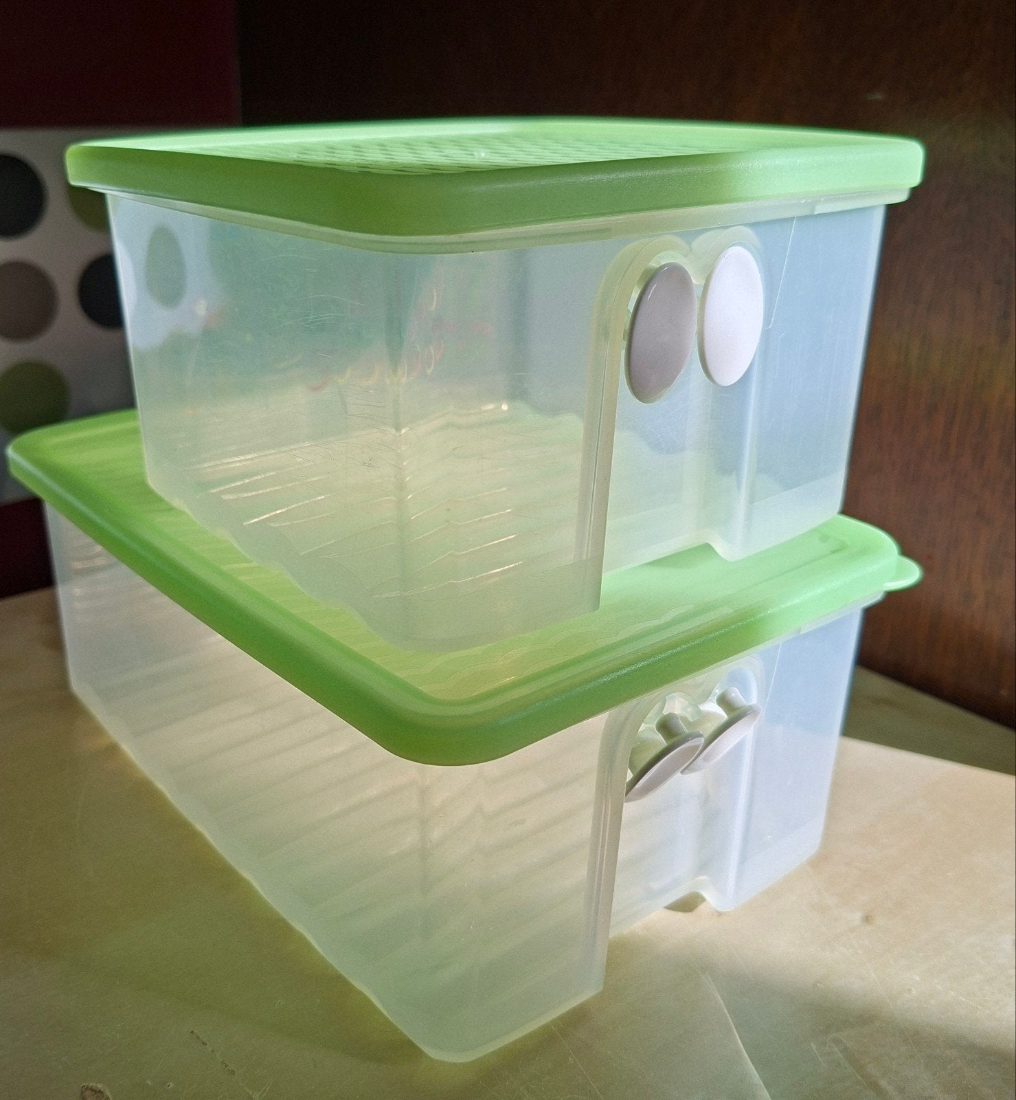 Tupperware - fridge smart, Avec couvercle, Enlèvement ou Envoi, Boîte de conservation, Vert
