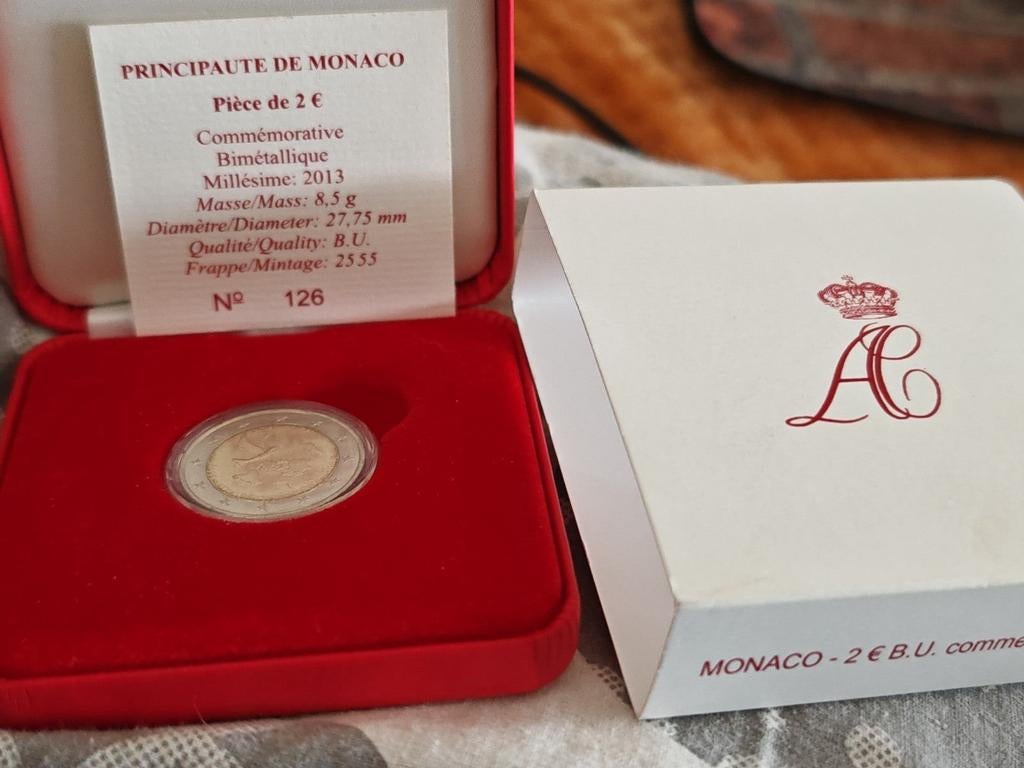 2 euro monaco vn lidmaatschap, Ophalen, Monaco, 2 euro