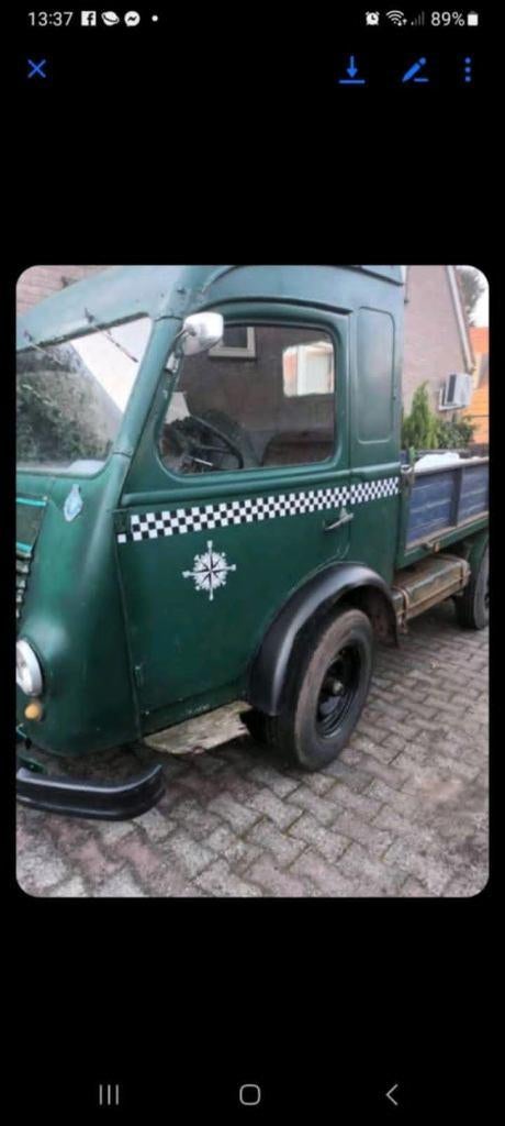 Renault goelette 1954 restauratie project  lees advertentie, Ophalen