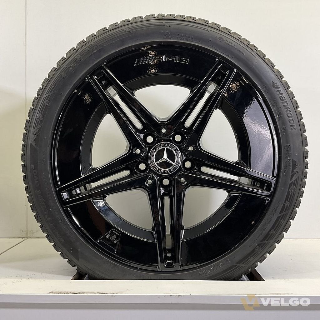 MERCEDES A, B C CLA KLASSE SET VELGEN + WINTERBANDEN 18 INCH, 18 inch, -, -, Banden en Velgen