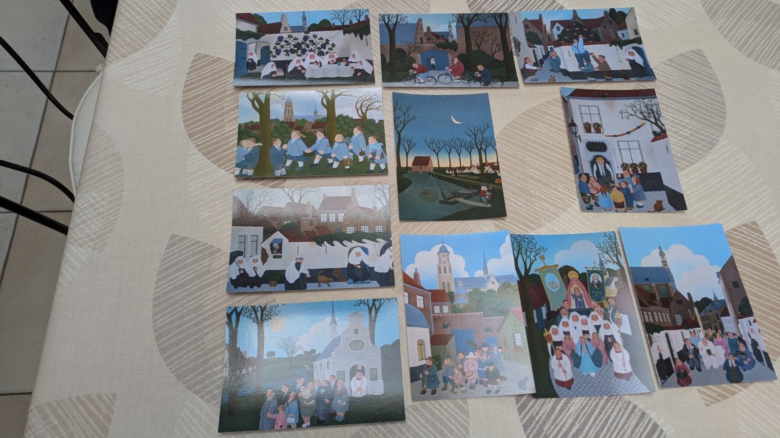 11postkaarten van de stad LIER, Enlèvement ou Envoi