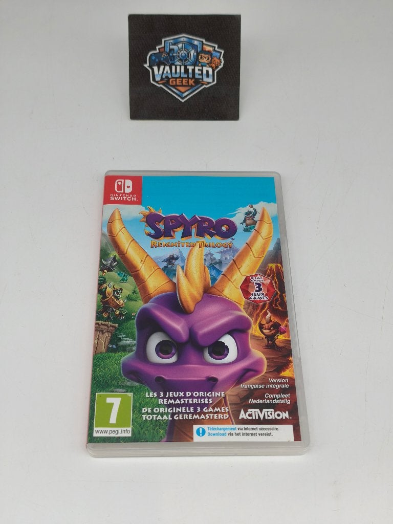 Spyro Reignited Trilogy Nintendo Switch, Games en Spelcomputers, Ophalen of Verzenden, Platform