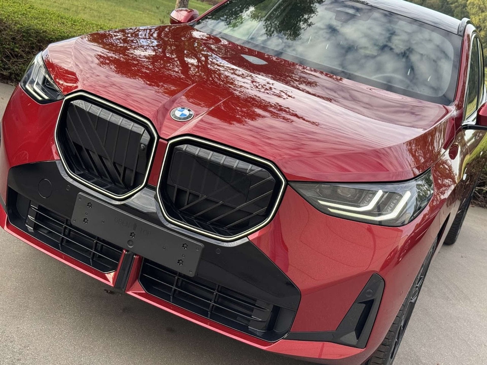 BMW X3 xDrive30e M Sport LCI / PANO / HK / HUD / 360CAM, Autos, Rouge, 299 ch, Achat, Entreprise