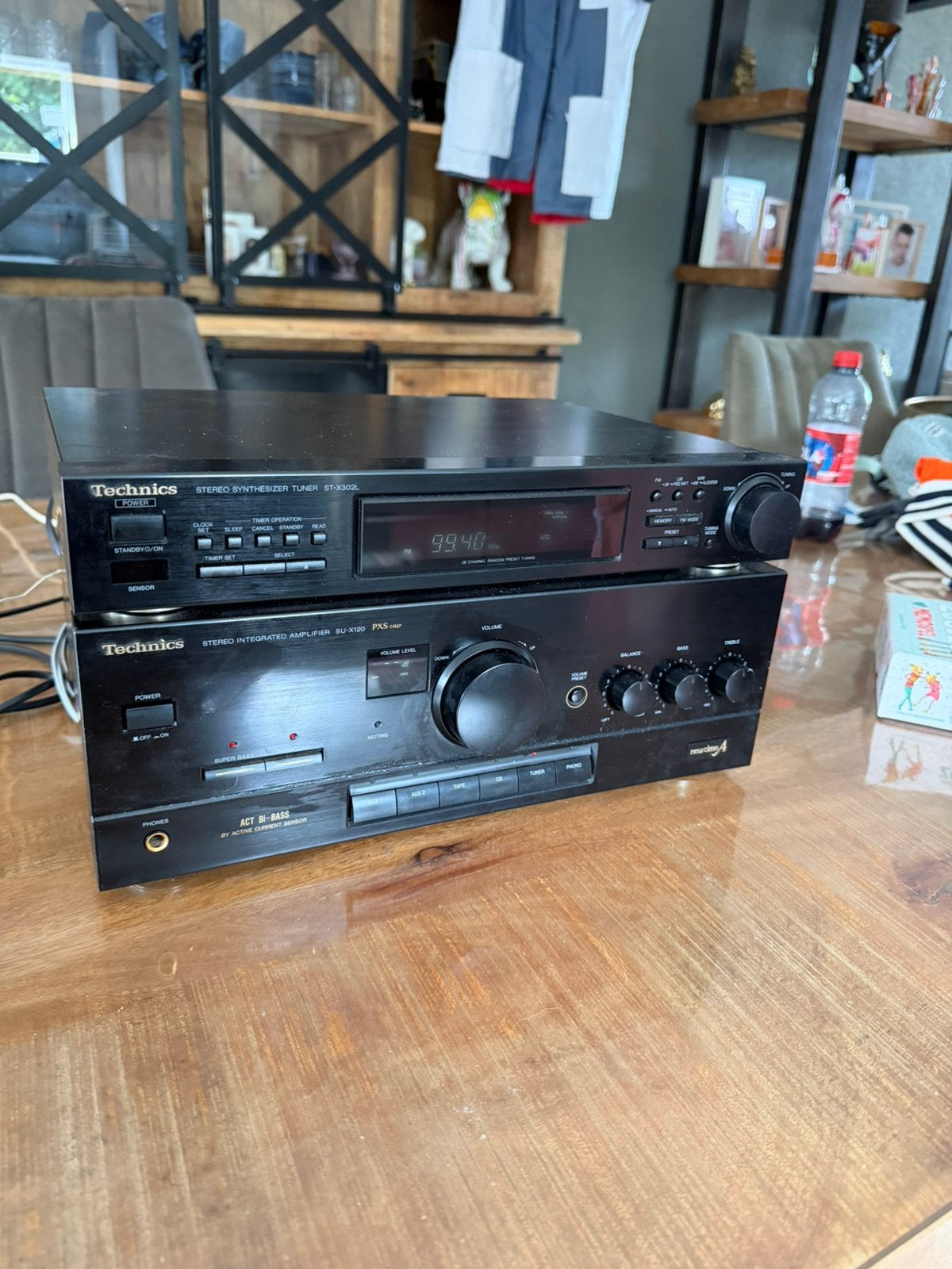 Technics ST-X302L tuner SU-X120 versterker new class a, Enlèvement ou Envoi, Comme neuf