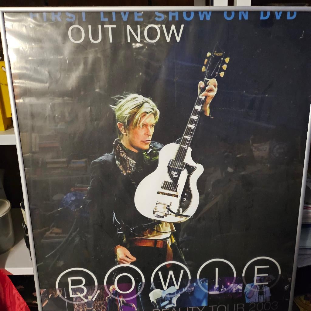 DAVID BOWIE POSTER kader affiche, Ophalen