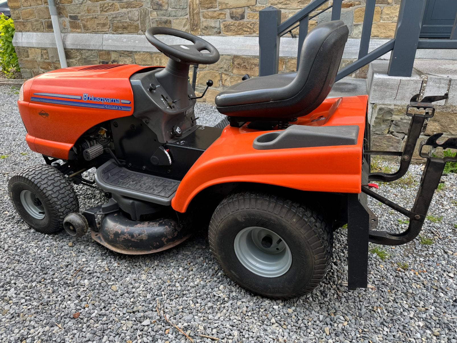 Husqvarna CTH135, Ophalen, Gebruikt, Mulchfunctie, 90 tot 120 cm